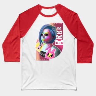 princess jell abstract Baseball T-Shirt